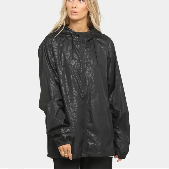 NWT- CULTURE KINGS unisex duplex windbreaker backpack jacket - Picture 3 of 16